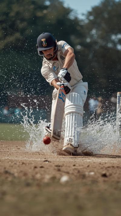 Cricket Cover Drive FCricket Yorker Stump Splashol