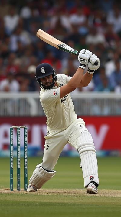 Cricket Cover Drive Follow Through