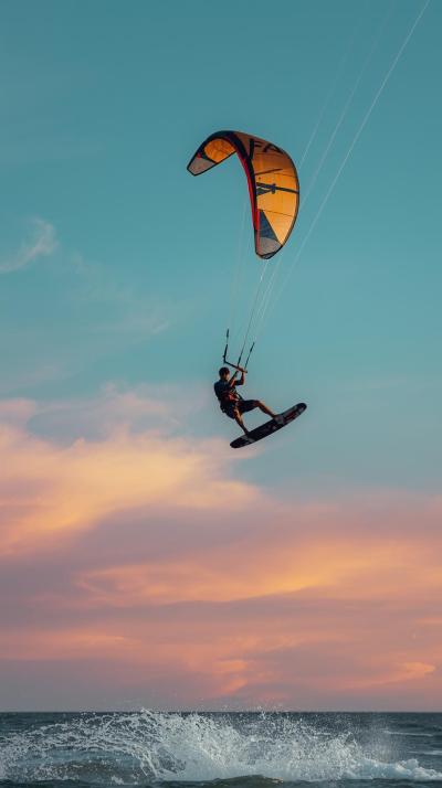 Kitesurf Jump Kite Loop