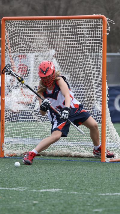 Lacrosse Crease Dive Finish