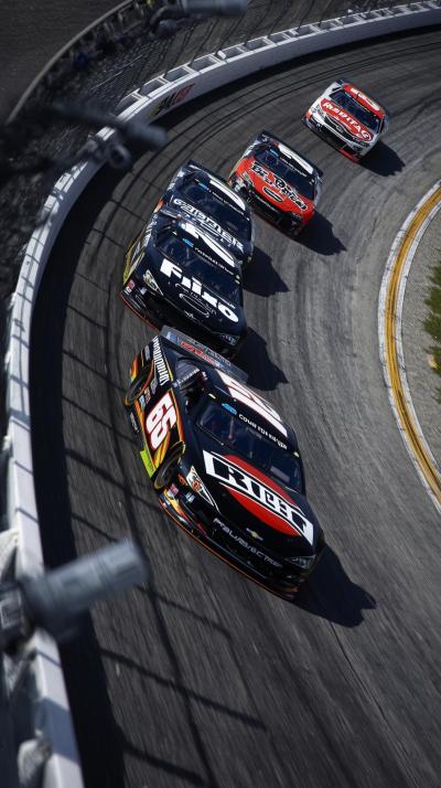 Stock Car Draft TrainKarting Hairpin Overtake