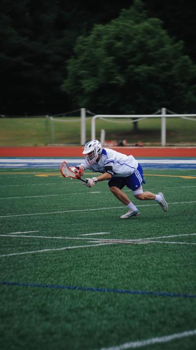 Lacrosse Crease Dive Finish