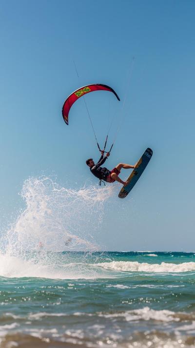 Kitesurf Jump Kite Loop