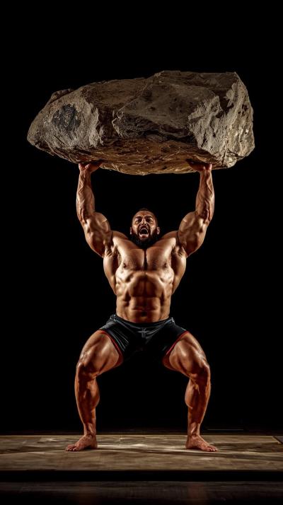 Strongman Atlas Stone Load