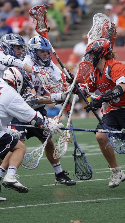 Lacrosse Face Off Clash