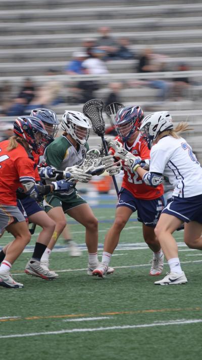 Lacrosse Face Off Clash