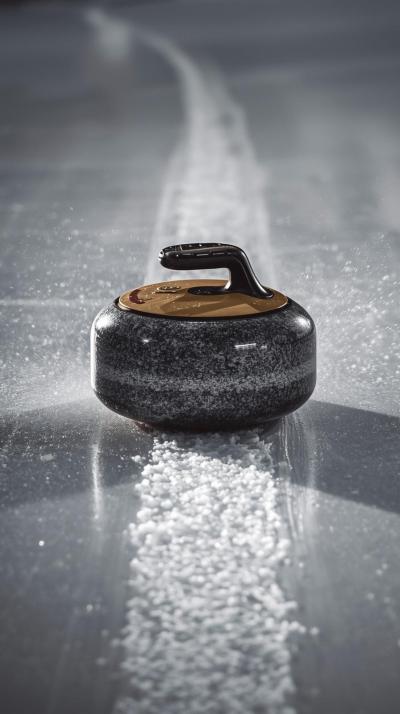 Curling Stone Last Shot