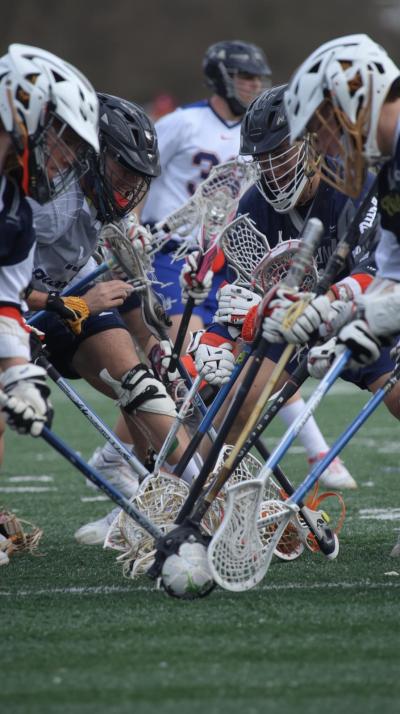 Lacrosse Face Off Clash