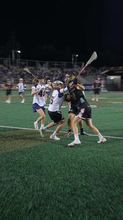 Lacrosse Face Off Clash