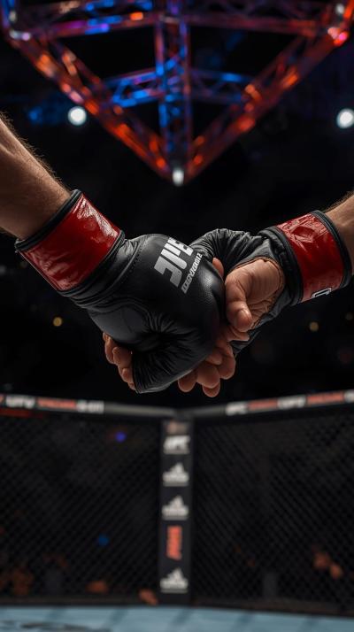 MMA Glove Touch In Octagon