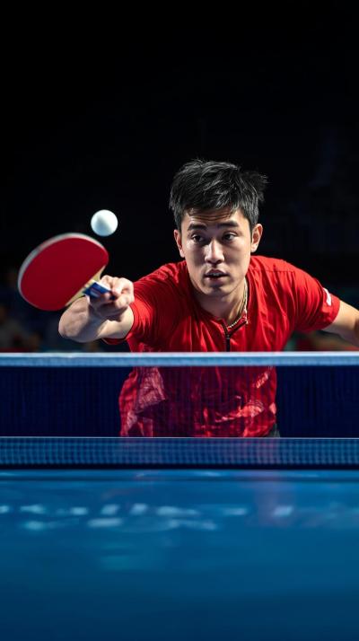 Table Tennis Forehand Loop