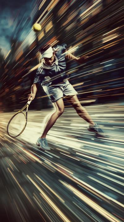 Tennis Ace Serve MoHome Run Bat Fliption