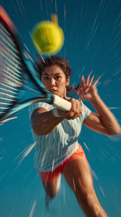 Tennis Ace Serve Motion