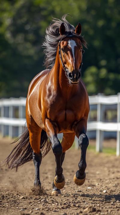Dressage Extended Trot