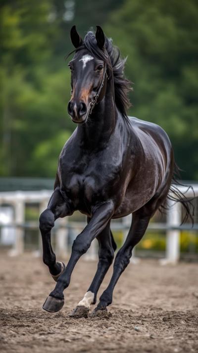 Dressage Extended Trot