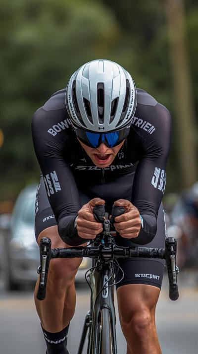 Time Trial Aero Helmet Pose