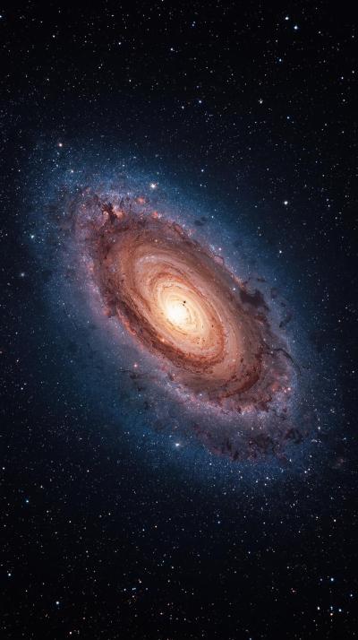 Andromeda Galaxy Spiral Close Up