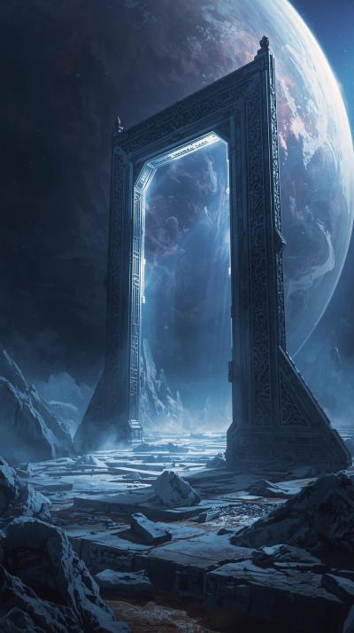 Oort Cloud CometWarp Gate Near Gas Giant Cradle