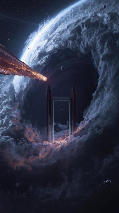 Oort Cloud CometWarp Gate Near Gas Giant Cradle