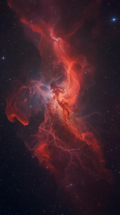 Crab Nebula Filaments Glow