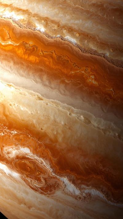 Jupiter Great Red Spot Close