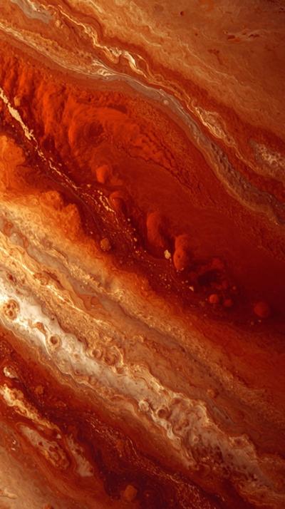 Jupiter Great Red Spot Close