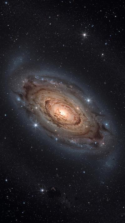 Triangulum GalaxyWhirlpool Galaxy Tidal Bridge Wid