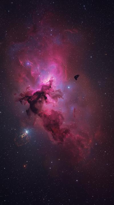 Lagoon Nebula MEagle Nebula Starbirth Hazeagenta S