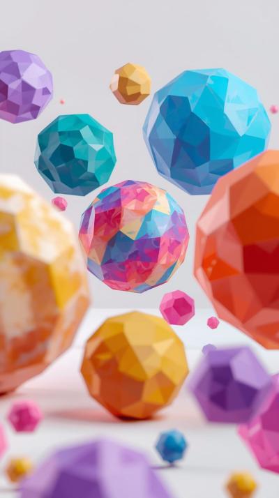 Voxel Planets Diorama