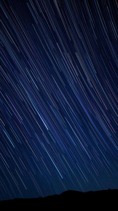 Long Exposure Star Trails Circle