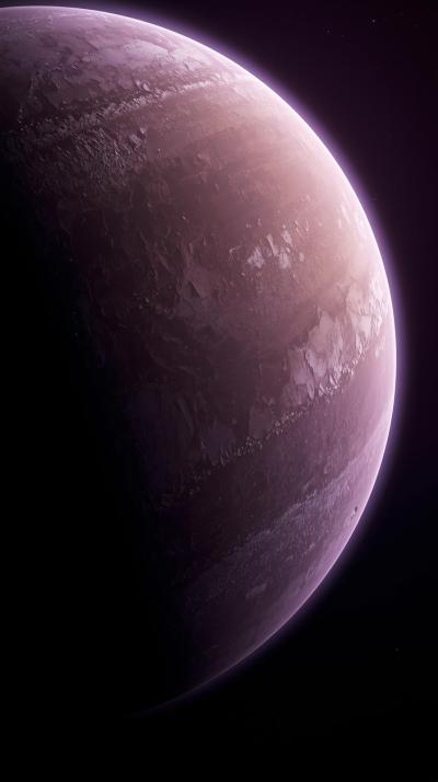 Pluto Heart Plain At Twilight