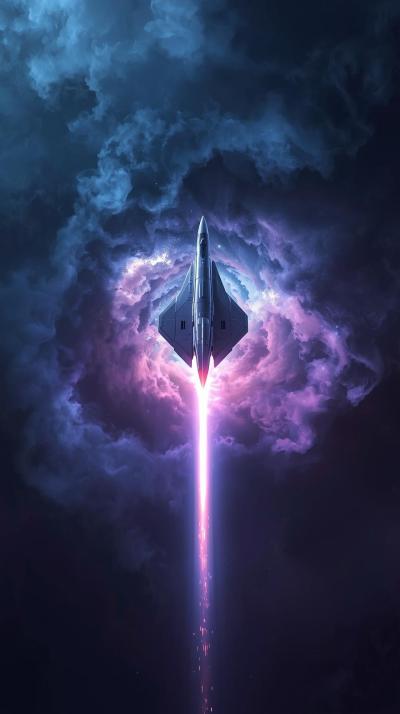 Quasar Jet Piercing Dust