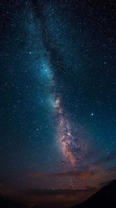Meteor Shower Streaks Panorama