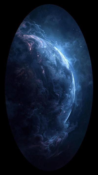 Neptune Dark Storm Oval