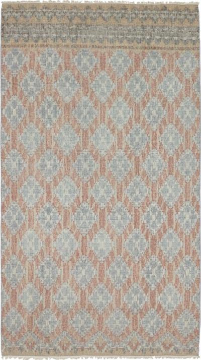 Kilim DiamonIkat Blur Stripes Subduedd Weave Muted