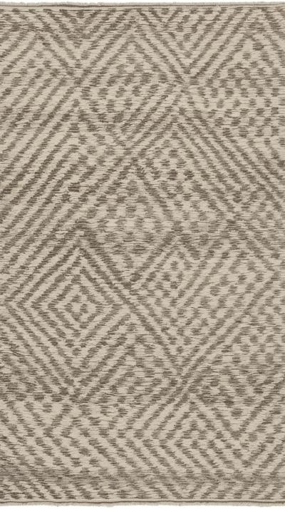 Kilim DiamonIkat Blur Stripes Subduedd Weave Muted