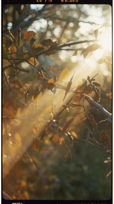 Film Grain With Light Leaks