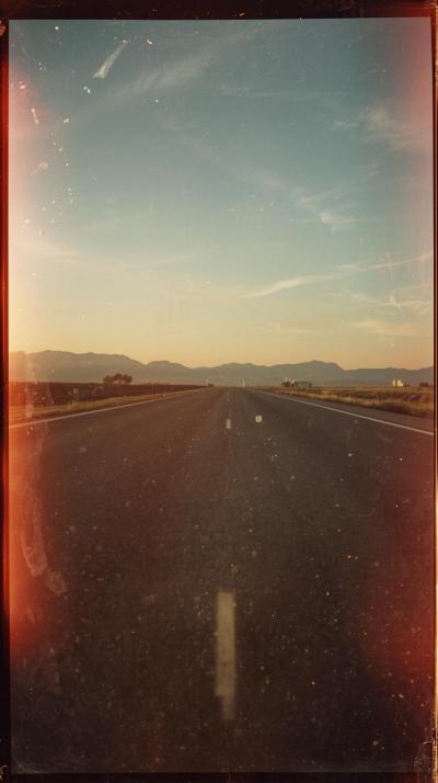 Film Grain With Light Leaks