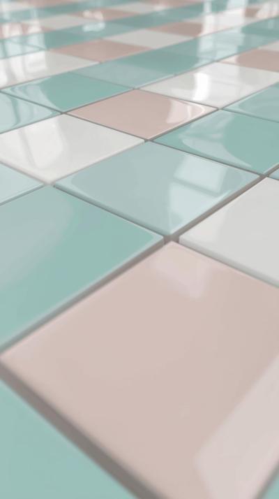 S Pastel Diner Tiles