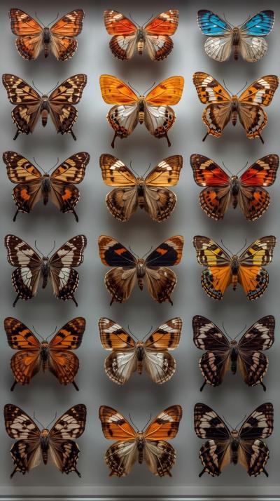 Lepidoptera Specimen Grid
