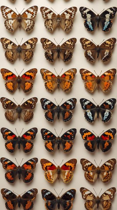 Lepidoptera Specimen Grid