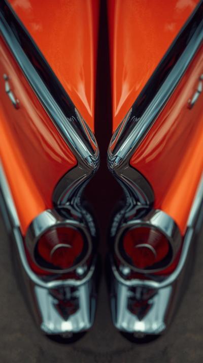 Classic Car Fins Pattern