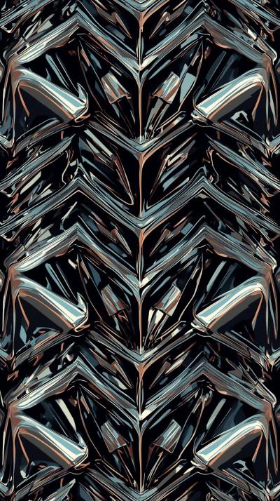 Classic Car Fins Pattern