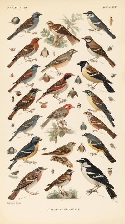 Bird Guide Illustrations
