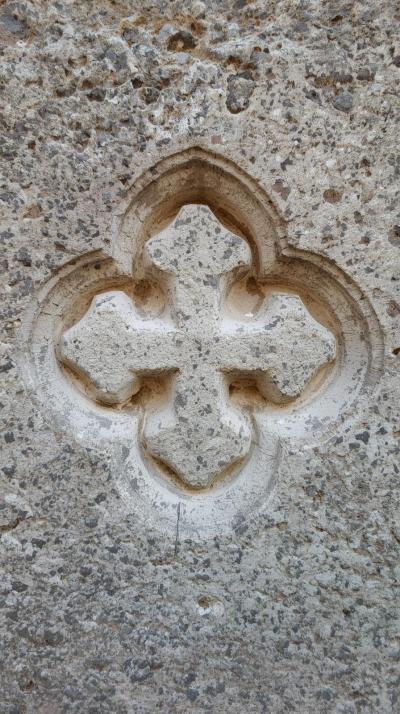 Gothic Quatrefoil Stone Texture
