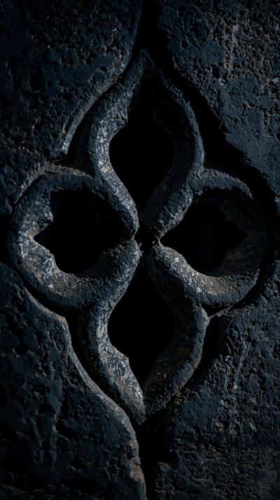 Gothic Quatrefoil Stone Texture