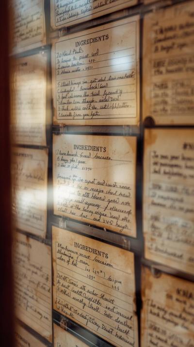 Handwritten Recipe Cards