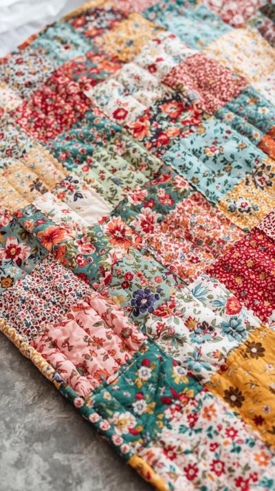 Patchwork Quilt Calico Mix