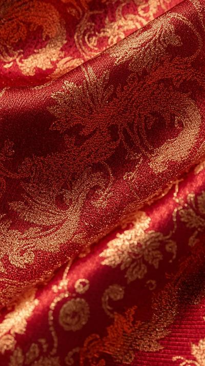 Brocade Metallic Thread Glint