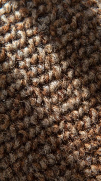 Herringbone Wool Weave Close Up